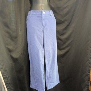 Style & Co purple cropped jeans - 8